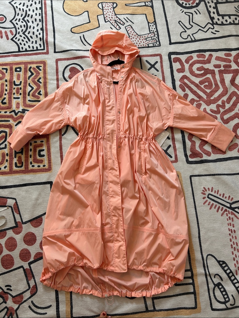 Athleta trade winds long jacket. Fits S/M